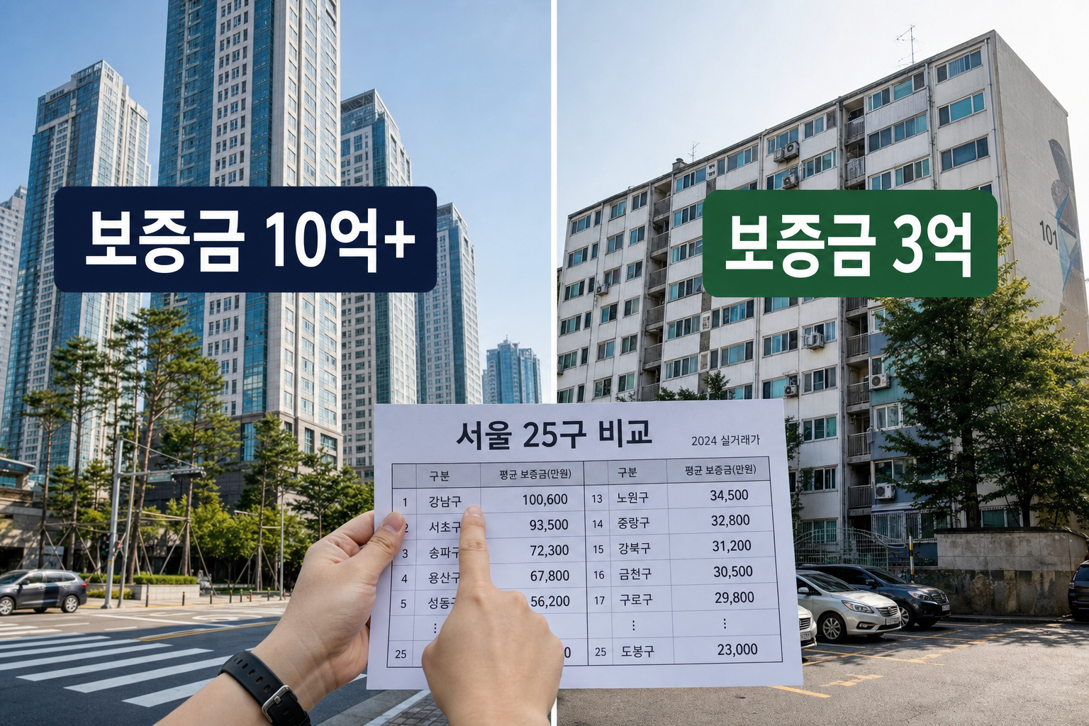 서울 전세 시세 지역별 비교하고 고르는 방법
