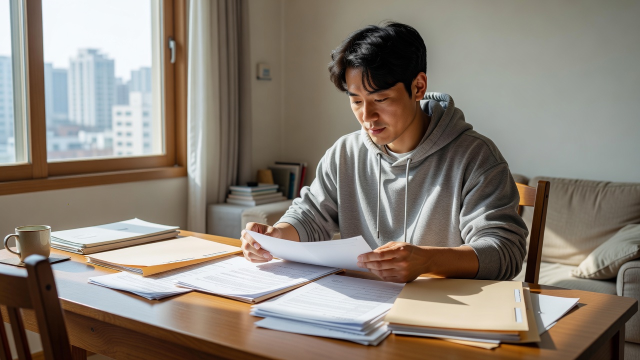 전세 사기 사례 예방 목차와 서류 확인 장면